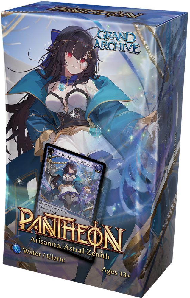 Grand Archive Pantheon 始めようセット Grand Archive: Radiant Origins Pantheon Deck Set (PRE-ORDER