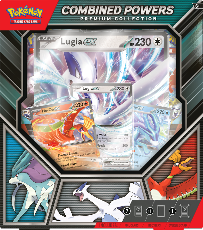 pokemon booster pack 11 cards Pokemon Combined Powers Premium Collection (11 Booster Pack) – Prince Distribution