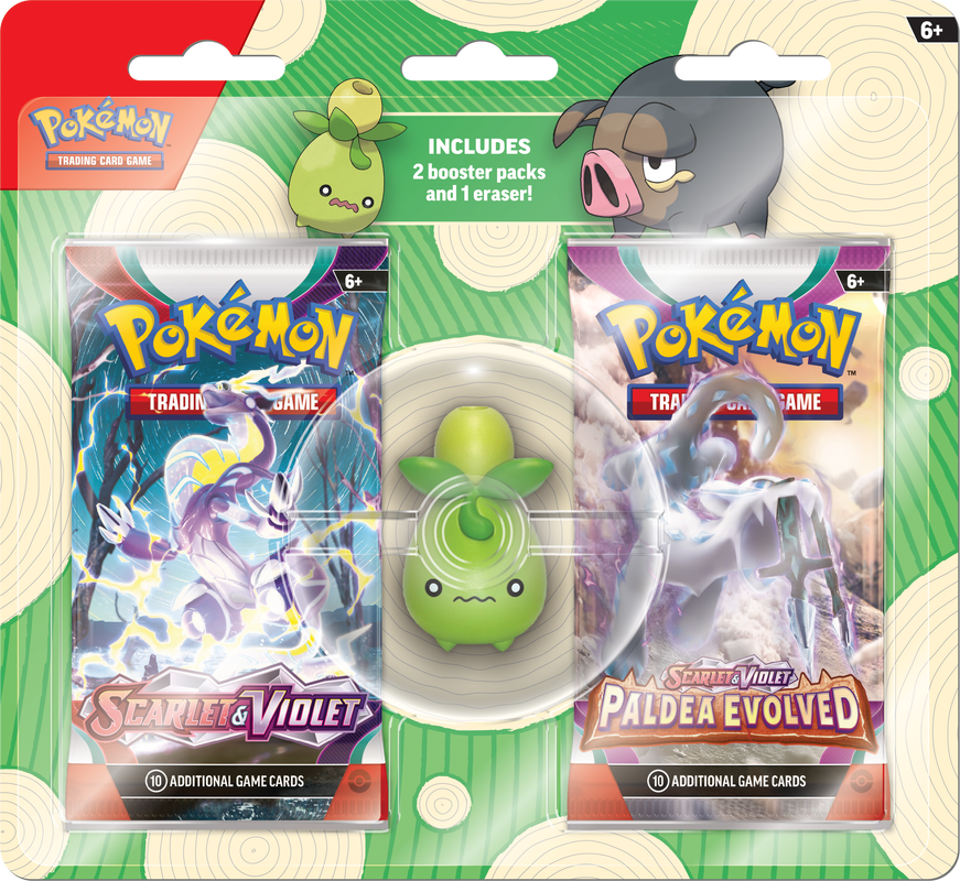 Pokemon BTS Eraser Blister 2023 Prince Distribution Pokemon BTS Eraser Blister 2023 Prince Distribution