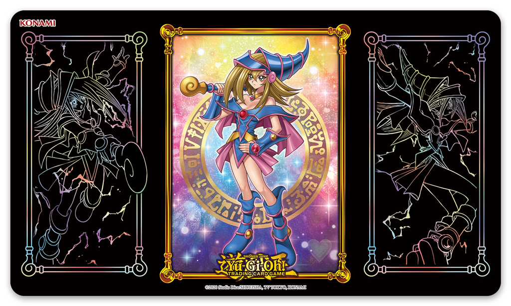 thumbnail image 2 of Yu-Gi-Oh! Toon Dark Magician Girl Playmat With Carrying Bag TCG/CCG Rubber Mat 2 of 4