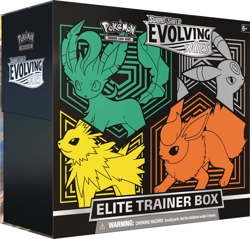 Pokemon SWSH7 Evolving Skies Elite Trainer Box (SEALED 10 ETB CASE) – Prince Distribution
