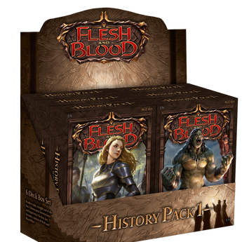 Flesh and Blood: History Pack 1 Blitz Deck Display