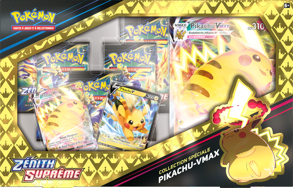 pokemon cards crown zenith pikachu Pokemon SWSH12.5 Crown Zenith Pikachu Special Collection – Prince Distribution