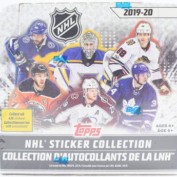 19/20 Topps Hockey Sticker Box (50 Pack Box)