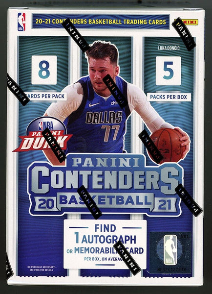 20/21 Panini Contenders Draft Basketball Blaster Box