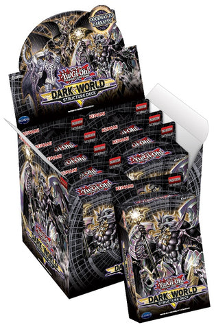 YGO Dark World Structure Deck Display