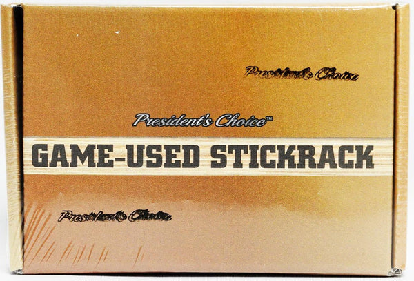 20/21 President's Choice Game Used Stickrack Hockey Hobby Box