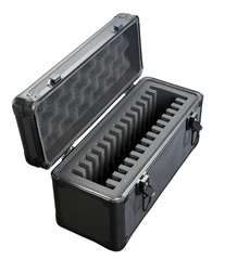 EVORETRO 15-Slab Case Individual Slot w/ Handle (Black)