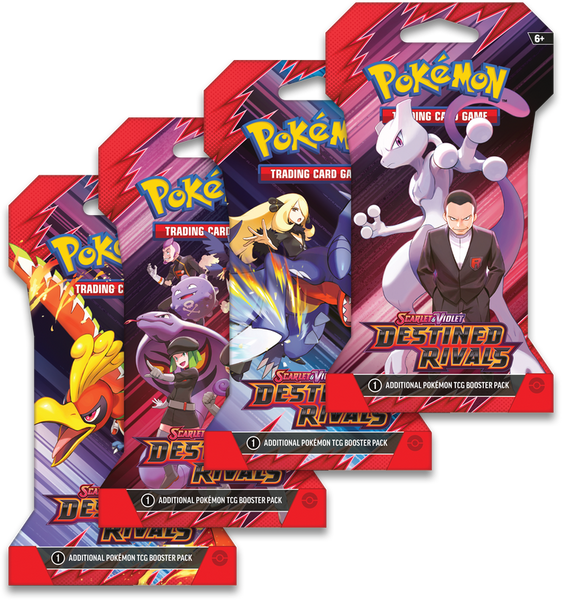 Pokemon SV10 Destined Rivals Sleeved Blister (Pre-Order, Allocated)