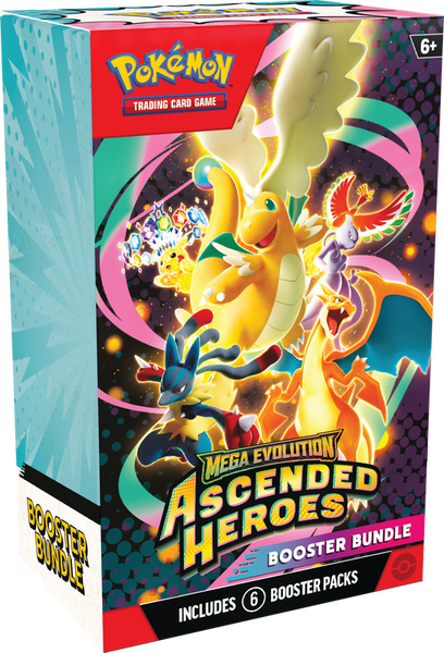 Pokemon ME2.5 Ascended Heroes Booster Bundle (Allocated)