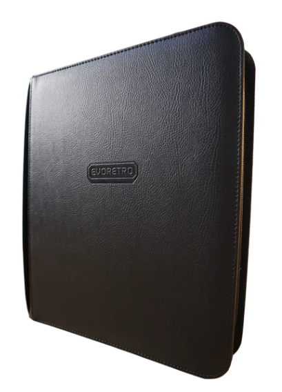 EVORETRO Shield+ 2x2 Black Toploader Binder (EVO-3787)