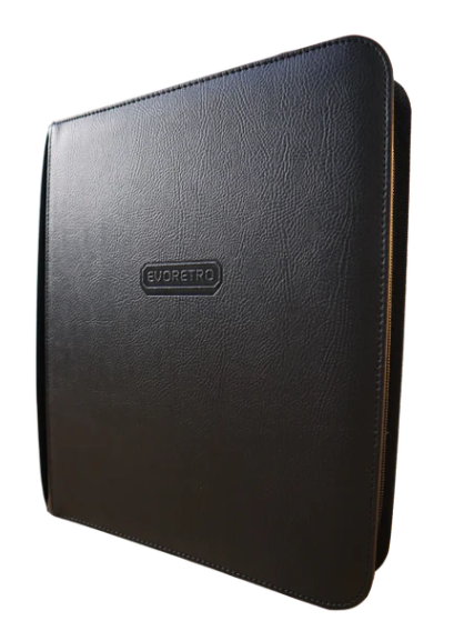 EVORETRO Shield+ 2x2 Black Toploader Binder (Pre-Order, 60-DAY PROMO PRICE!)