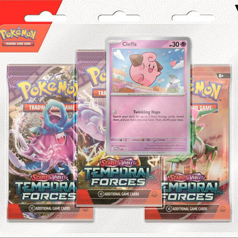 Pokemon SV5 Temporal Forces 3pk Blister