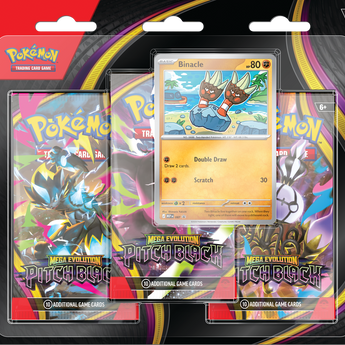 Pokemon ME05 Pitch Black 3pk Blister (Allocated)