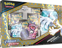Pokemon Crown Zenith Special Collection Unown V & Lugia V