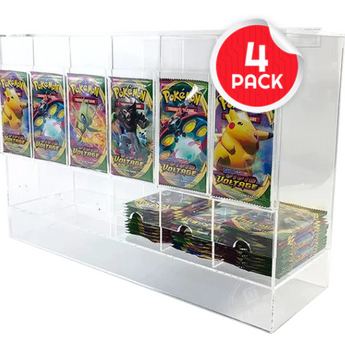 6-Slot Acrylic Display Dispenser (Price is for 1 Display, $75 MOQ 4 Displays)