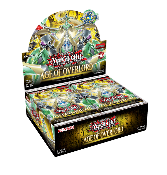 YGO Age of Overlord 1st Edition Organized Play (OP) Packs 200 CT (NOT A BOOSTER BOX)