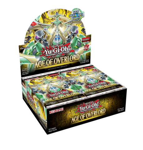YGO Age of Overlord 1st Edition Organized Play (OP) Packs 200 CT (NOT A BOOSTER BOX)