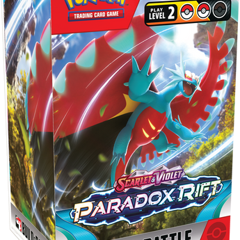 Pokemon SV4 Paradox Rift Build and Battle Display