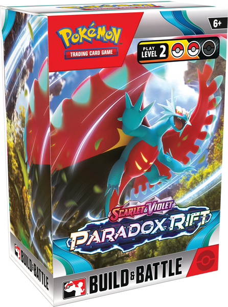 Pokemon SV4 Paradox Rift Build and Battle Display (PRE-ORDER, SUBJECT TO ALLOCATION)