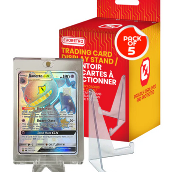 EVORETRO Card Display Stand - 35-260PT Clear, 5-Pack