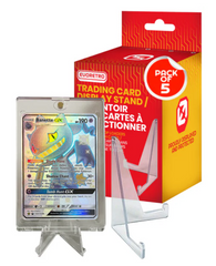 EVORETRO Card Display Stand - 35-260PT Clear, 5-Pack