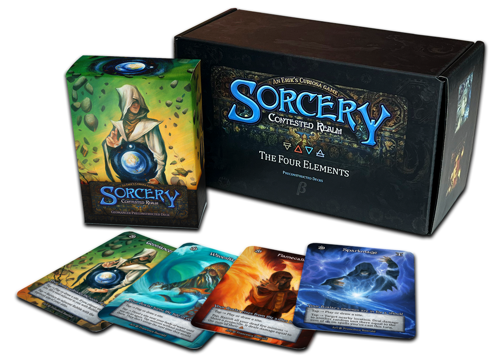Sorcery Sorcery: Contested Realm Beta Edition Precon Deck Display – Prince ...