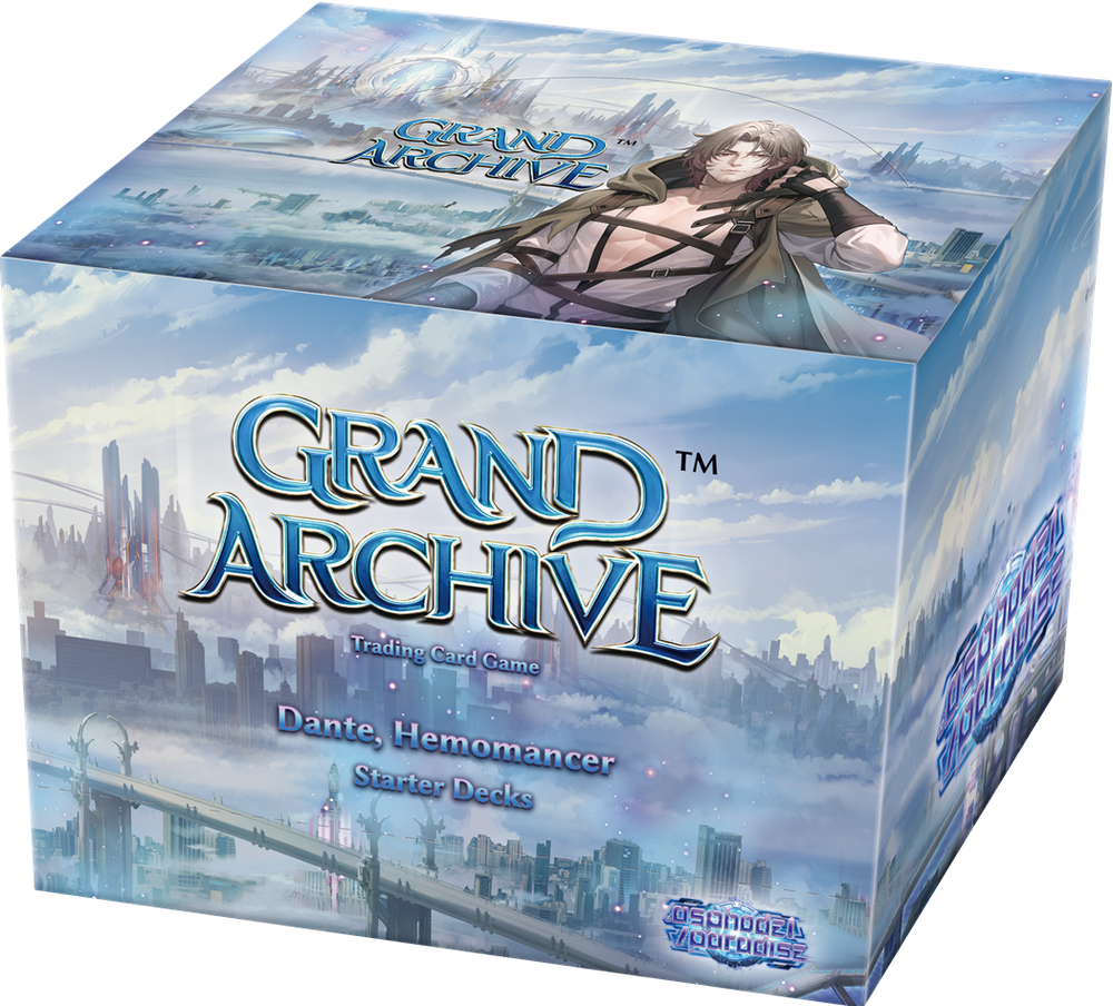 GRAND ARCHIVE TCG DANTE, HEMOMANCER STARTER 8CT DISPLAY (BACK ORDER)