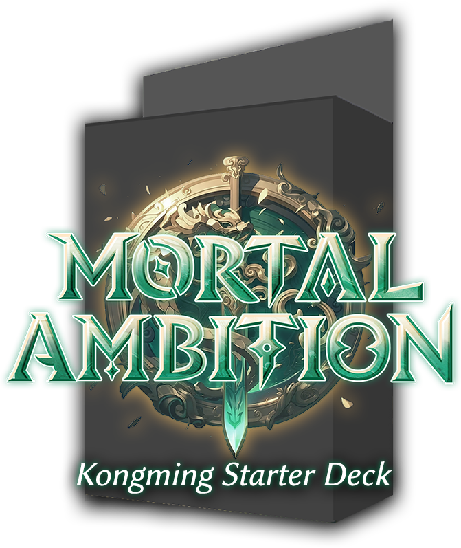 Grand Archive: Mortal Ambition Kongming Starter Deck Display (BACK ORDER)