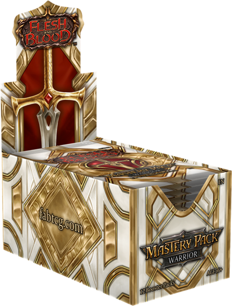 Flesh and Blood Mastery Pack Warrior Booster (PRE-ORDER, SUBJECT TO ALLOCATION)