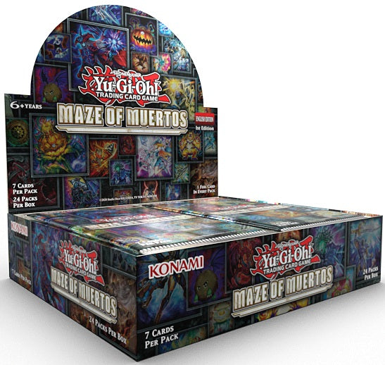 YGO Maze of Muertos 1st Edition Booster Box