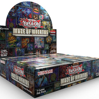 YGO Maze of Muertos 1st Edition Booster Box (PRE-ORDER) - PROMO: PIN SET VERSION 3, GET 4 PER CASE PRE-ORDERED!