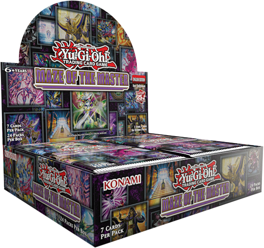 yugioh card distributor YGO Maze of the Master 1st Edition Booster Box