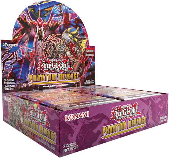YGO Phantom Revenge 1st Edition Booster Box (Pre-Order)