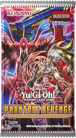 YGO Phantom Revenge 1st Edition Blister Pack (Pre-Order)