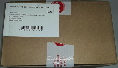 Pokemon SM10 Unbroken Bonds (SEALED MASTER CASE - 144 Sleeved Booster)