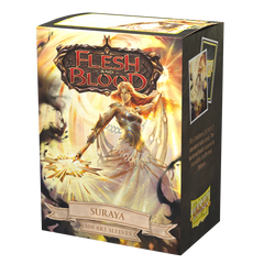 Flesh and Blood Sleeves (100ct): Matte Art - Suraya ($10.75 MOQ: 10 units)