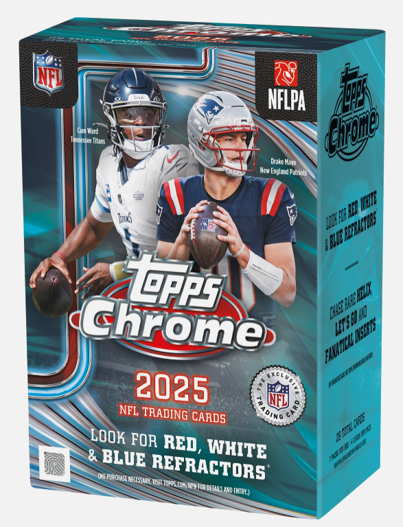 2025 Topps Chrome Blaster Box (ETA Sept 1st, 2026)