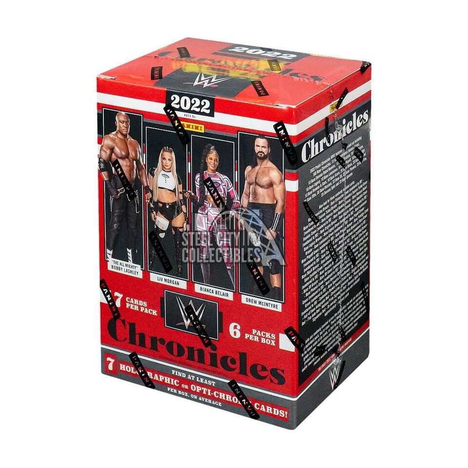 2022 Panini Chronicles WWE Wrestling Blaster Box (CASE ONLY)