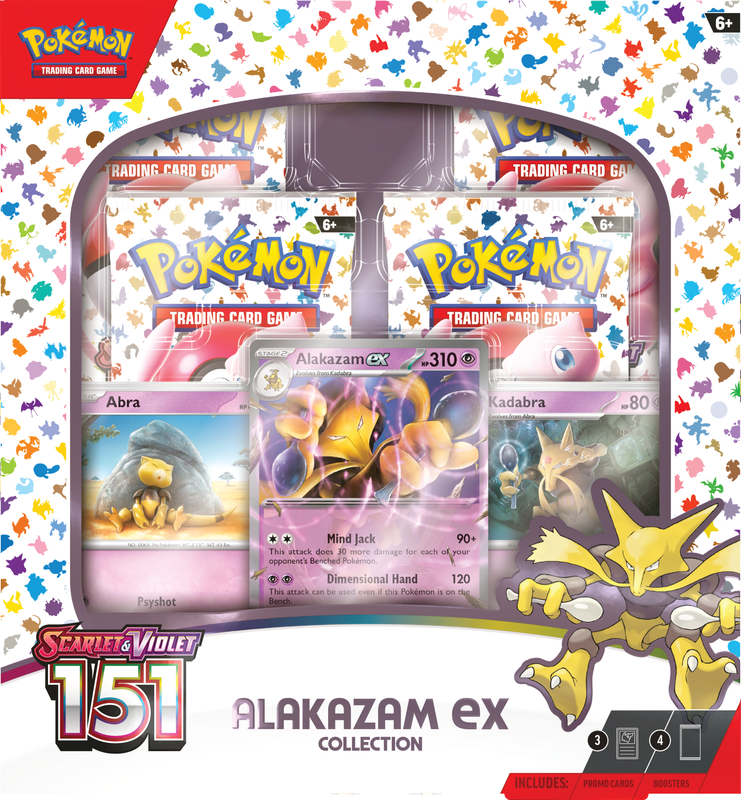 Pokemon SV3.5 151 Alakazam EX Collection (ALLOCATED)