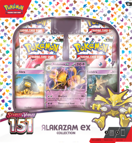 Pokemon SV3.5 151 Alakazam EX Collection (ALLOCATED)