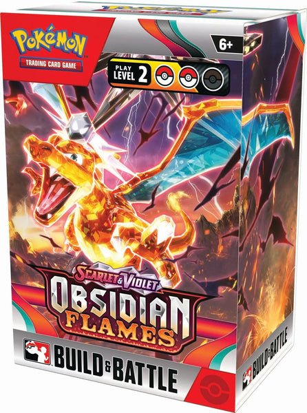 Pokemon SV3 Obsidian Flames Build and Battle Box (PRE-ORDER, SUBJECT TO ALLOCATION)