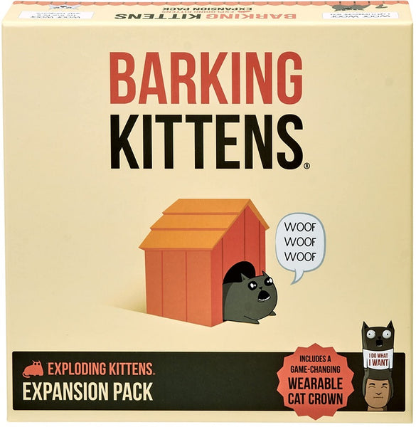 Exploding Kittens: Barking Kittens Board Game