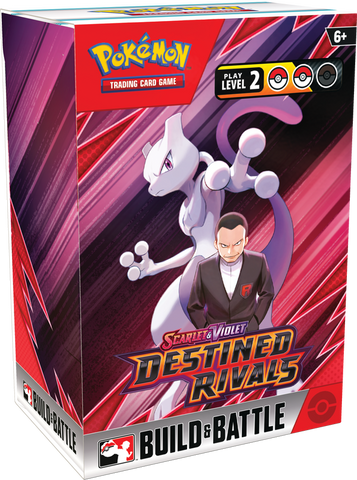Pokemon SV10 Destined Rivals Build & Battle Display (Pre-Order, Allocated)