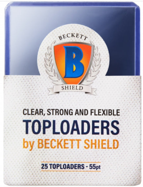 Beckett Shield Top Loader 55PT 25CT ($4.50 MOQ 40+)