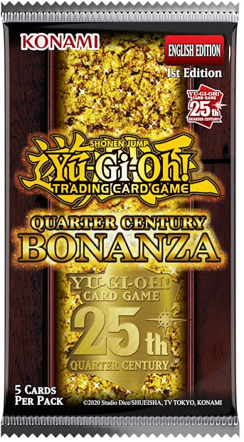 YGO Quarter Century Bonanza Booster Box Prince Distribution YGO Quarter Century Bonanza Booster Box Prince Distribution