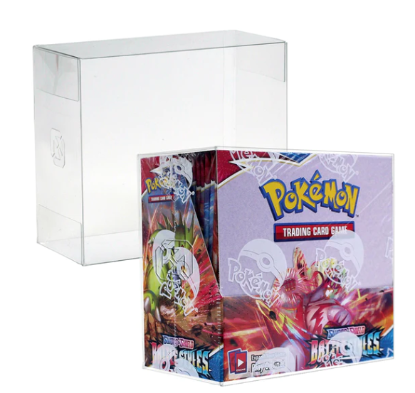 EVORETRO Pokemon Booster Large Box PET Protector Soft 0.5MM (Pre-Order, 60-DAY PROMO PRICE!))