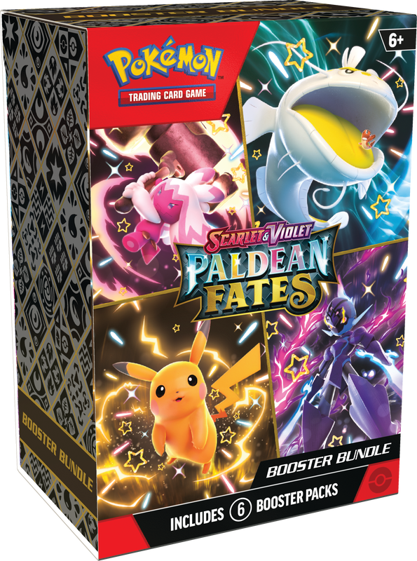 Pokemon SV4.5 Paldean Fates Booster Bundle
