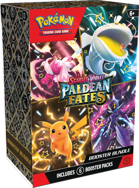 Pokemon SV4.5 Paldean Fates Booster Bundle