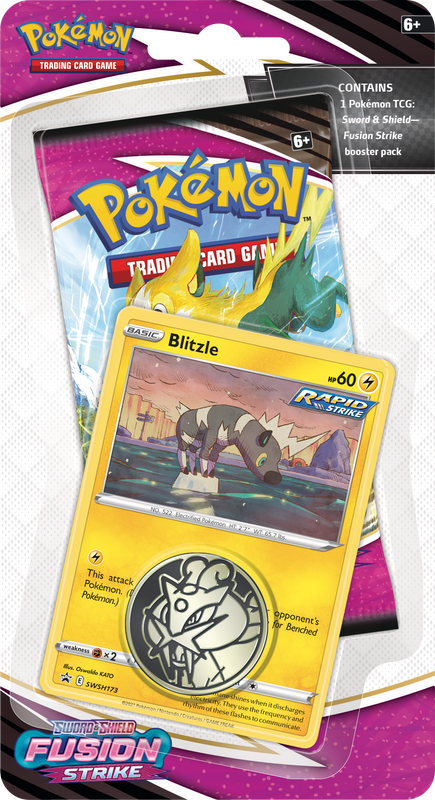 Pokemon SWSH8 Fusion Strike Checklane Blister (Min Purchase 16)